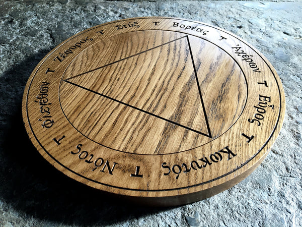 THE HEKATE TABLE OF PRACTICE in Solid Oak (Jason Miller - Sorcery of Hekate)