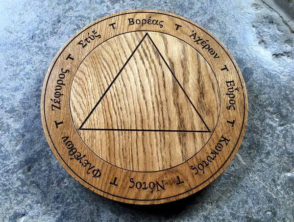 THE HEKATE TABLE OF PRACTICE in Solid Oak (Jason Miller - Sorcery of Hekate)